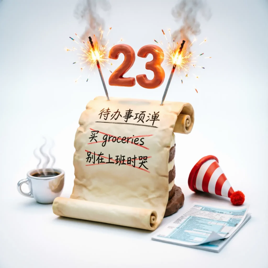 23rd Birthday Captions