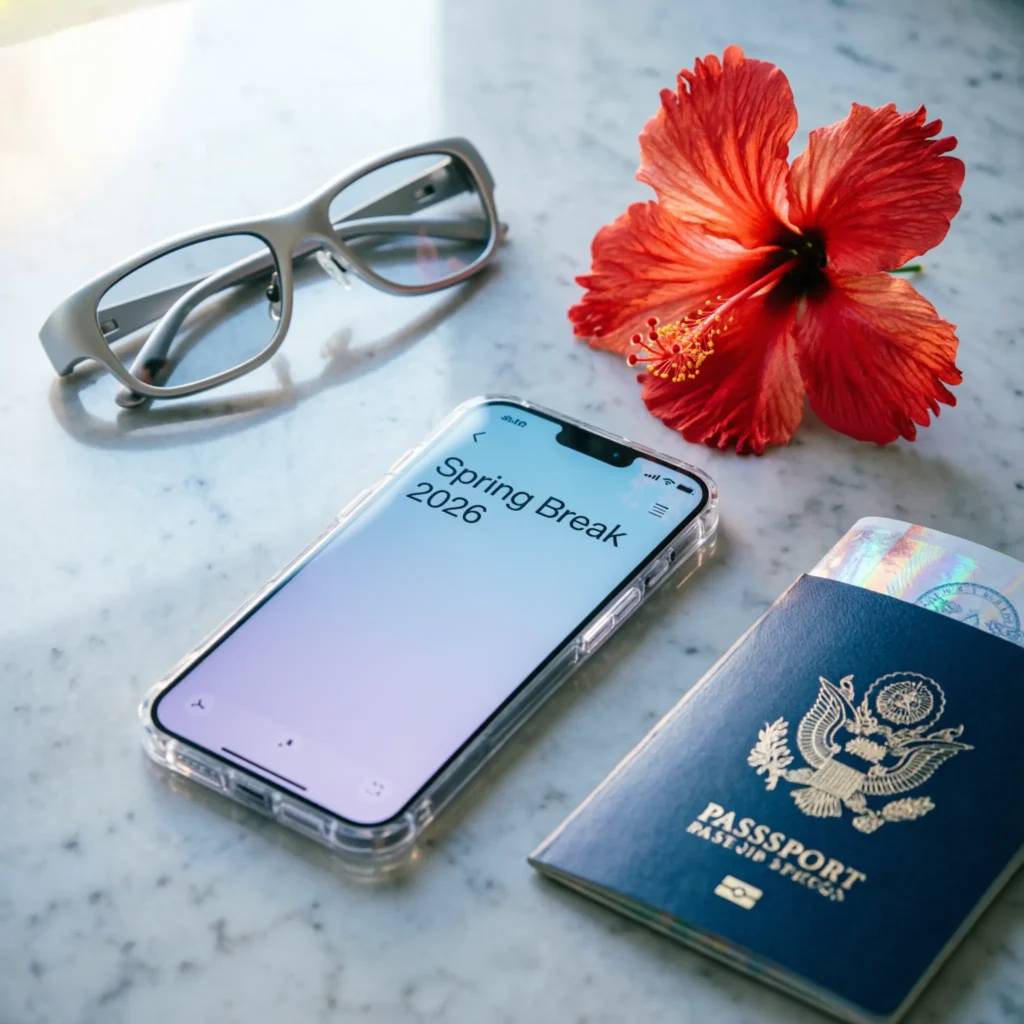 Spring Break Captions