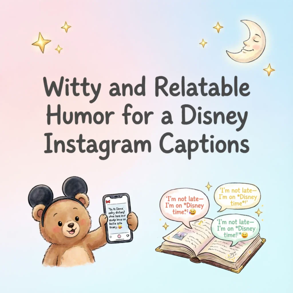 Disney Instagram Captions