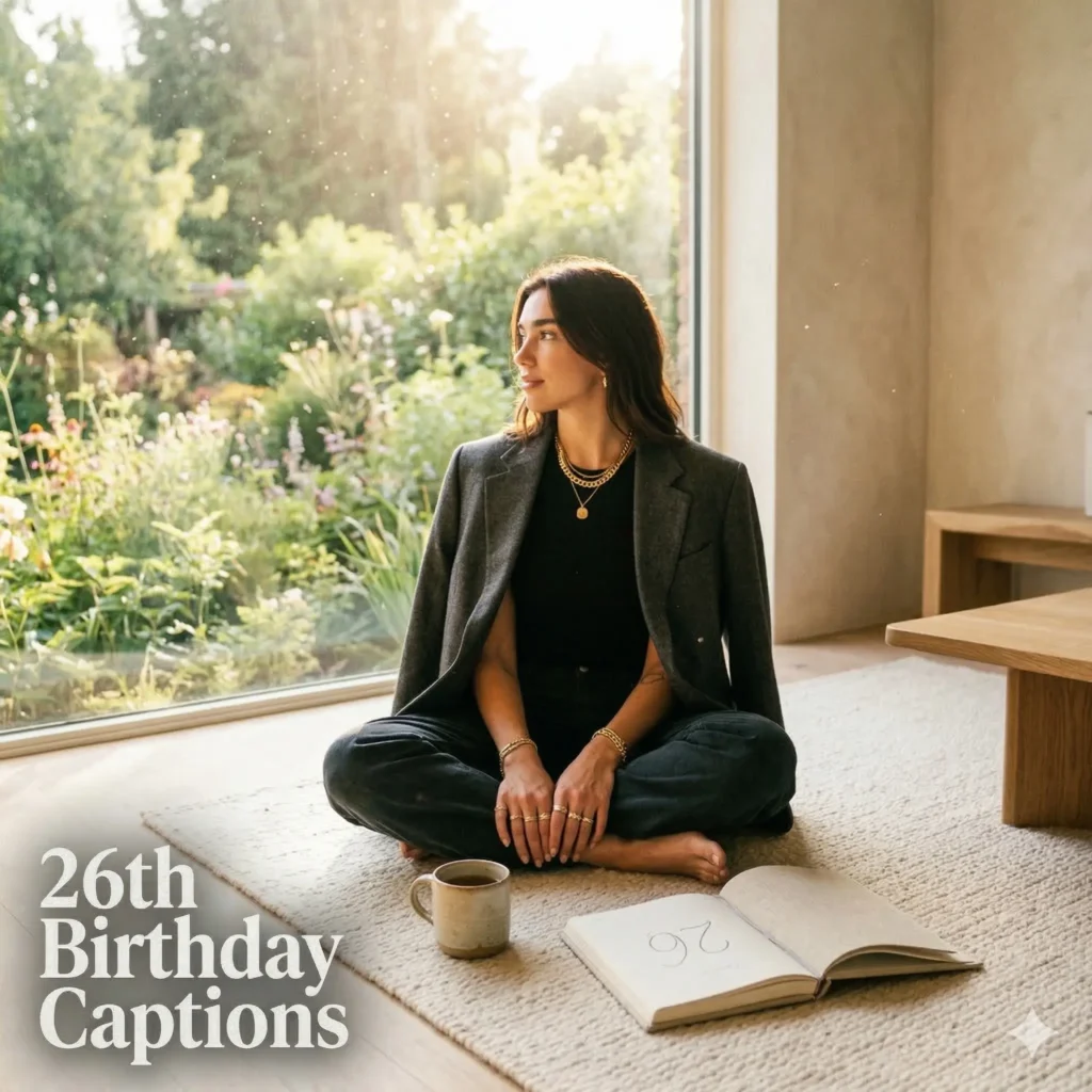 26th Birthday Captions
