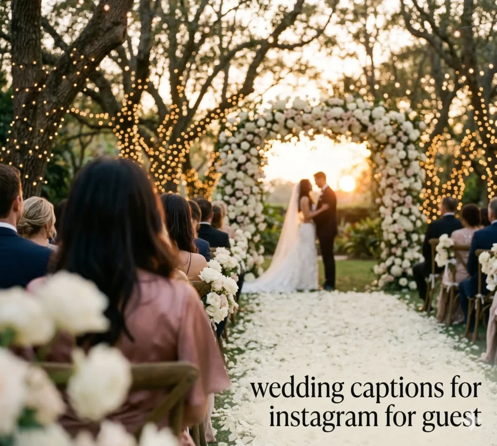 wedding captions for instagram for guest