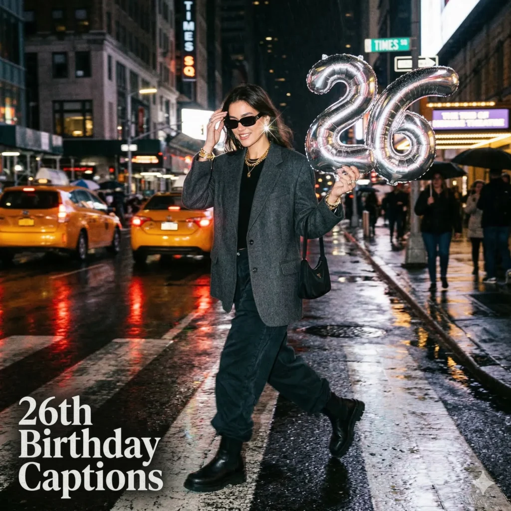 26th Birthday Captions