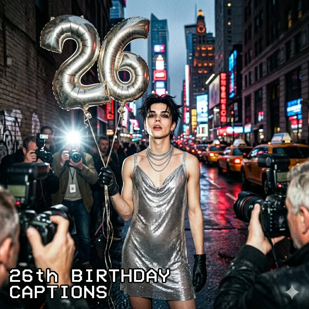 26th Birthday Captions